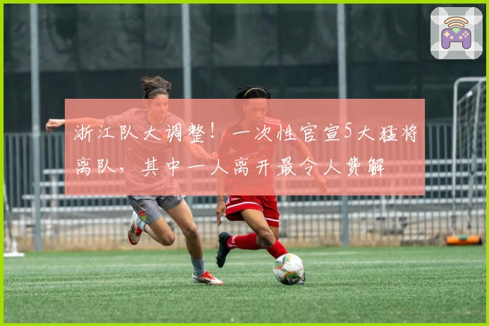 浙江队大调整！一次性官宣5大猛将离队，其中一人离开最令人费解